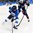 GANGNEUNG, SOUTH KOREA - FEBRUARY 19: Finland's Sanni Hakala #23 pulls the puck away from USA's Gigi Marvin #19 during semifinal round action at the PyeongChang 2018 Olympic Winter Games. (Photo by Matt Zambonin/HHOF-IIHF Images)

